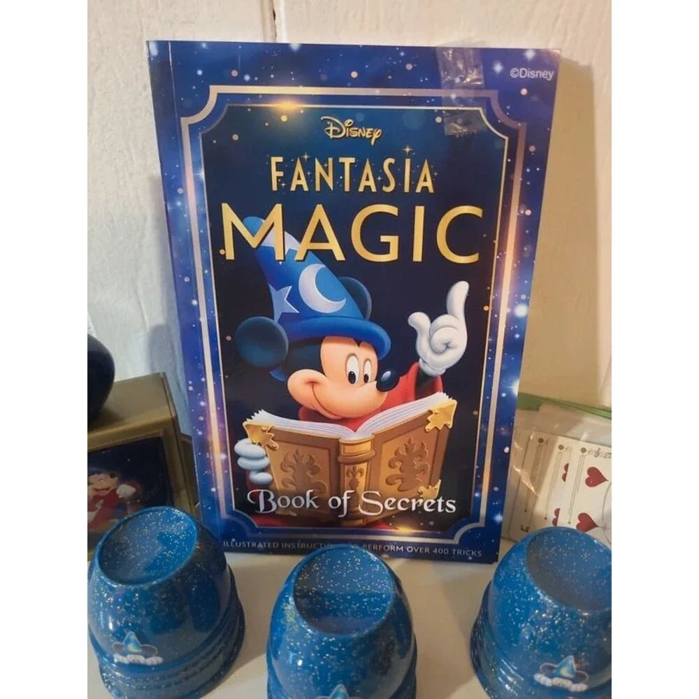 Disney Fantasia Magic Set Mickey Mouse Over 400 Tricks Kids 6+